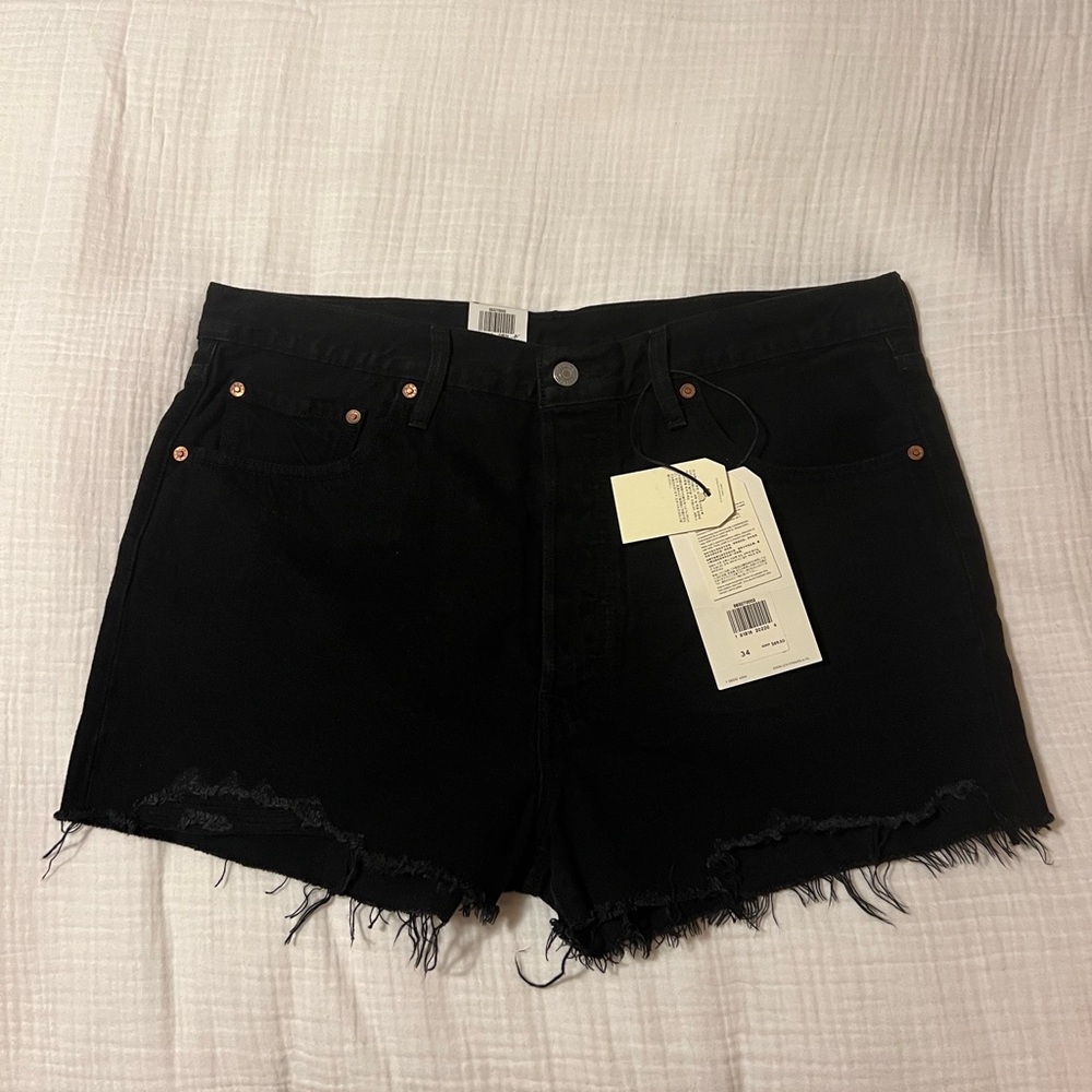 NWT High Rise LEVI’S 501 Shorts Size 34